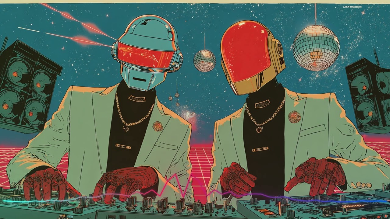 Daft Punk Night Operators Funk🪩🤖 | Chill Disco, Synthwave, Chillwave, Electronic Funk, Playlist