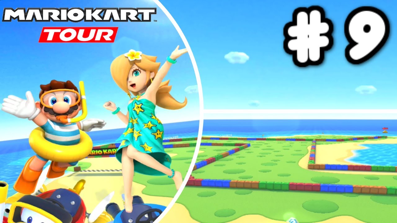 Mario Kart Tour: Marine Tour – Rosalina Cup | Gameplay #9 (Android & iOS Game)
