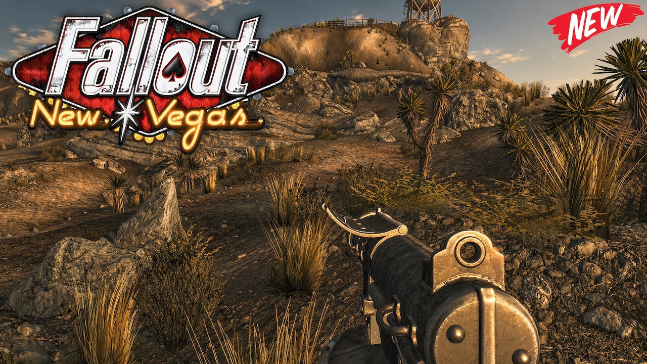 Remastering Fallout NV's TERRAIN With Modern Graphics