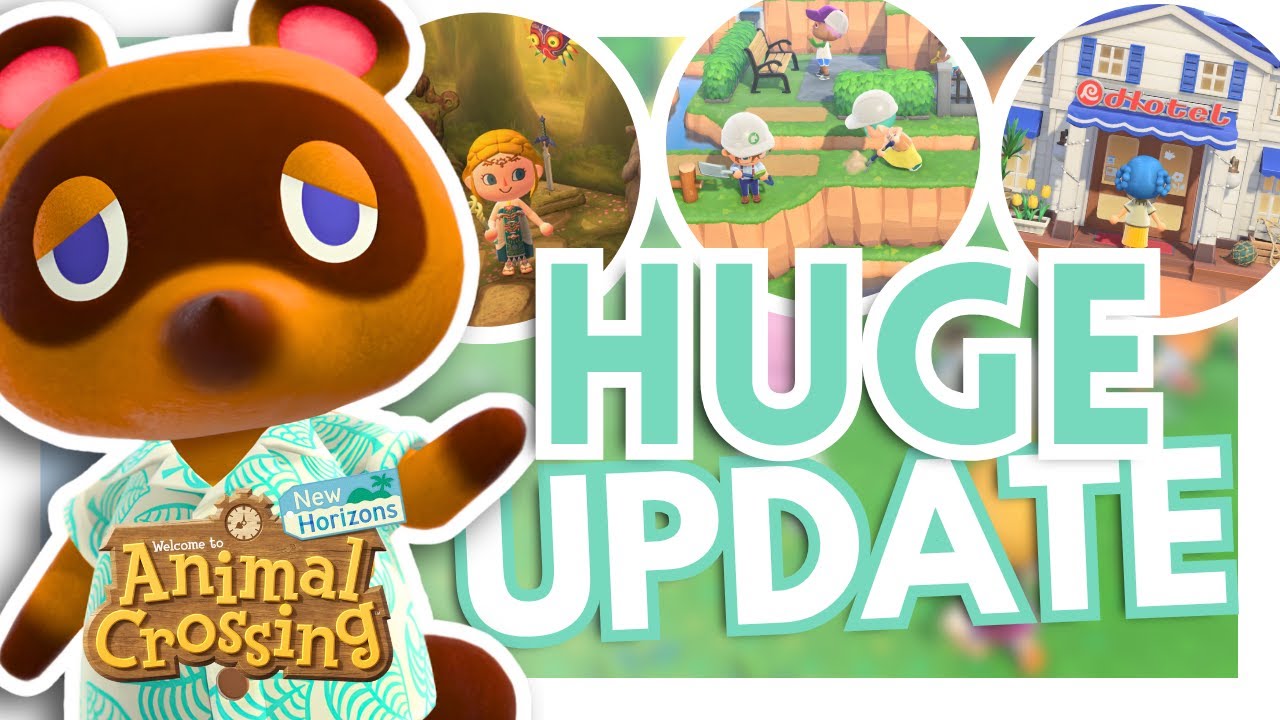 НОВОЕ обновление Animal Crossing New Horizons ИЗ НОТКУДА?