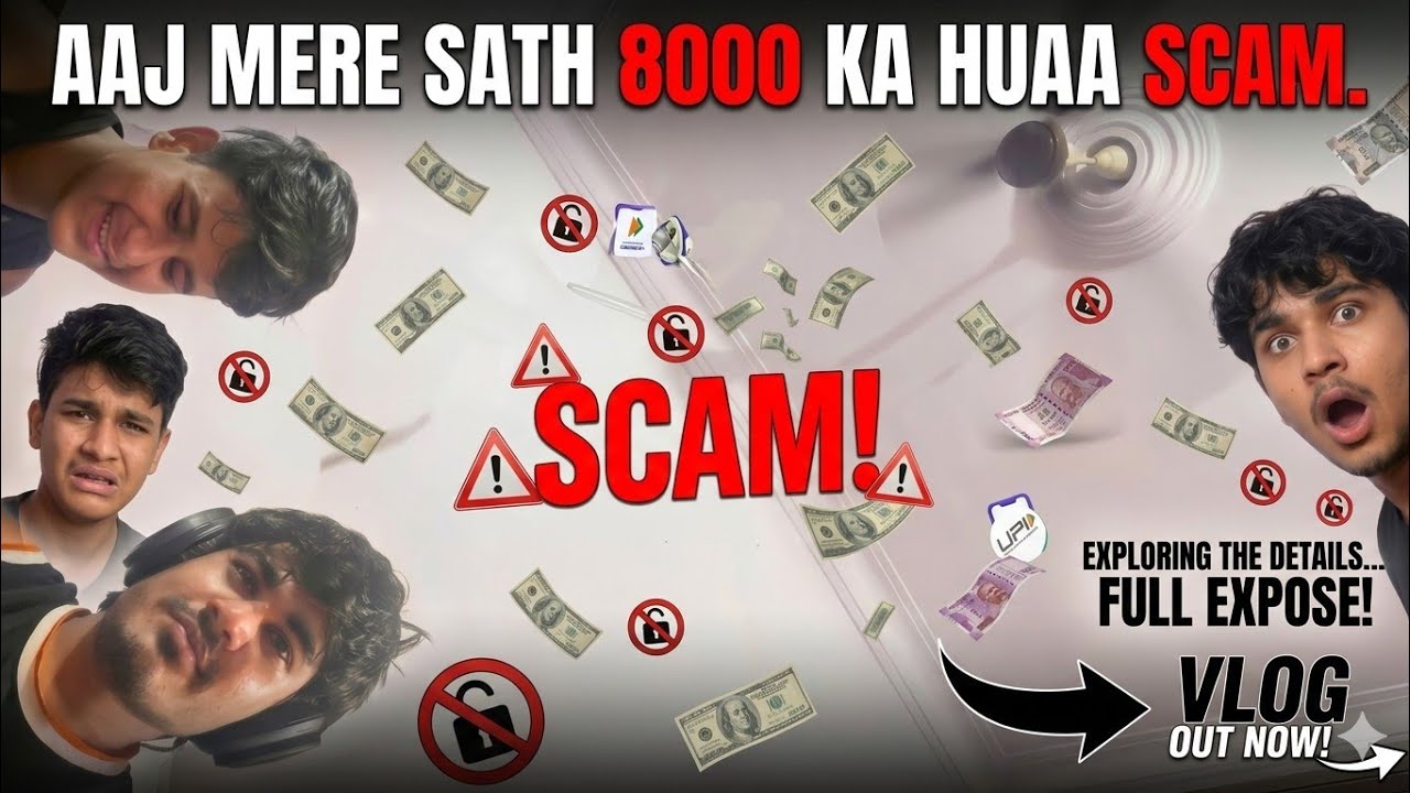 ₹8000 कैसे कटे? (पूरी कहानी) 💸OnlineScam  #ExposeVlog  #StoryTime #KotaStudent #ScamAlert #DailyVlog