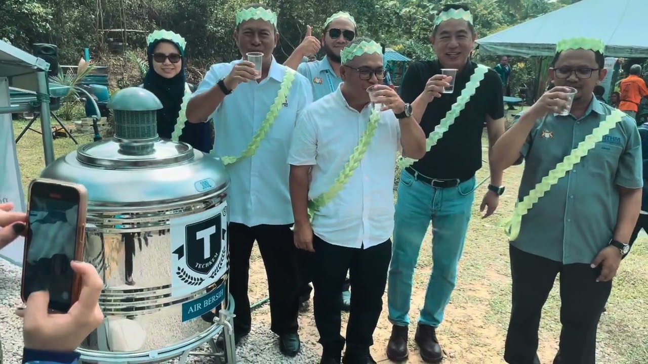 🌐Teknologi REWART untuk Bekalan Air Terawat di Kampung Orang Asli Kangkar Senangar🌐
