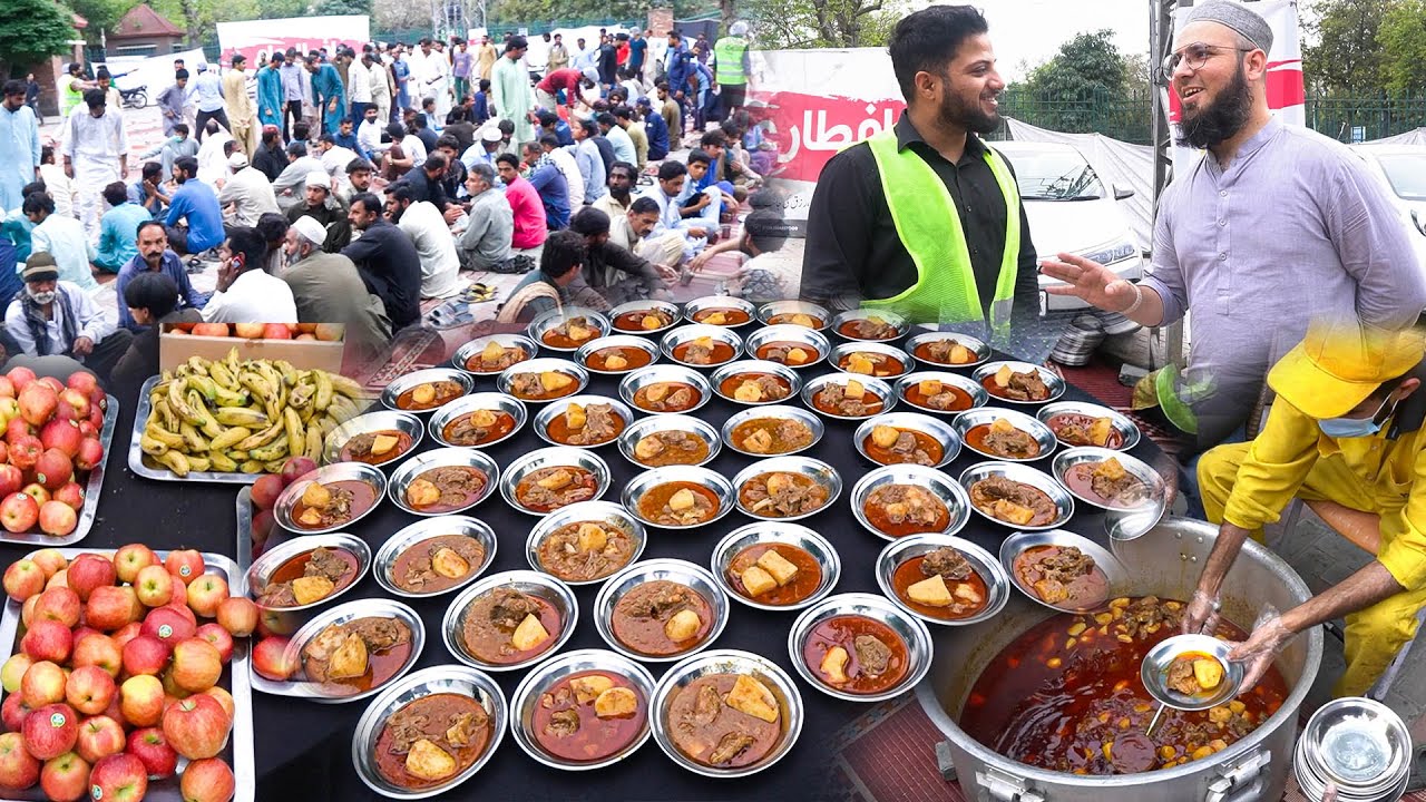 Free Iftari In Ramadan | 1200+ People Iftar in Lahore