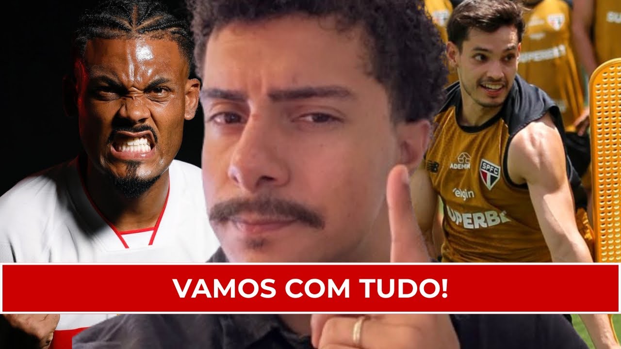 LUCAS JOGA? A PROVÁVEL ESCALAÇÃO DO SÃO PAULO PARA PEGAR O PALMEIRAS | SABINO ATÉ 2028 E MAIS!