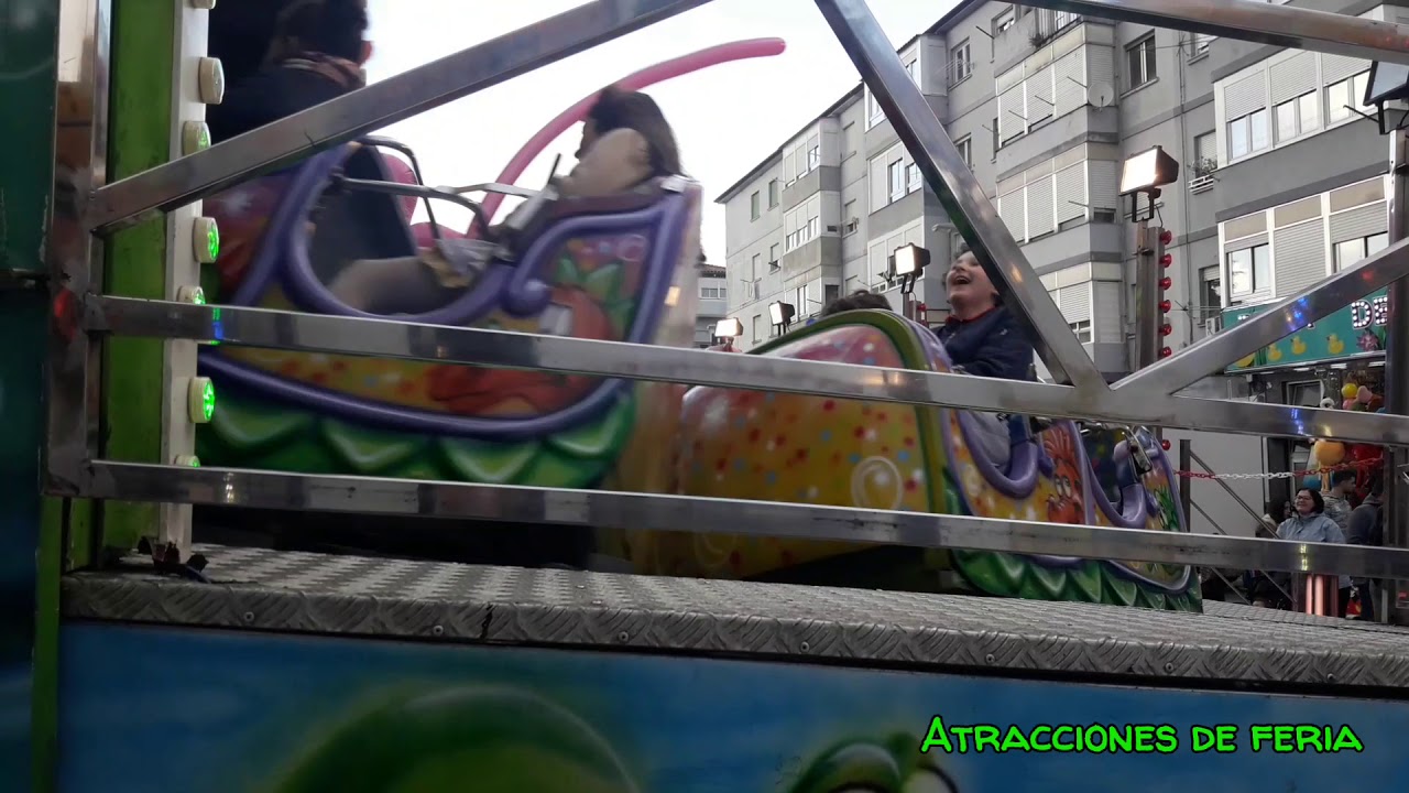 Dragon express feria del Barrio Covadonga 2018-atracciones de feria