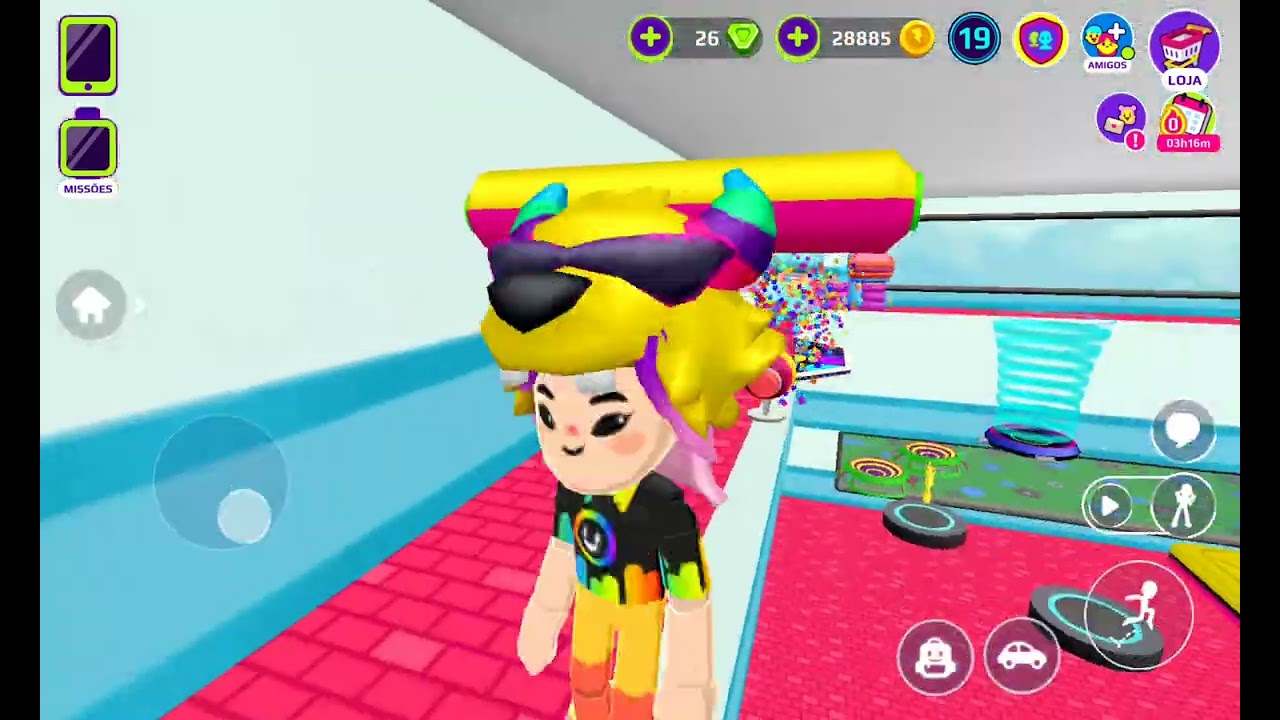 Jogando pkxd com a minha mãe 