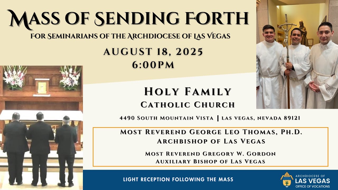 2025 Mass of Sending for Seminarians