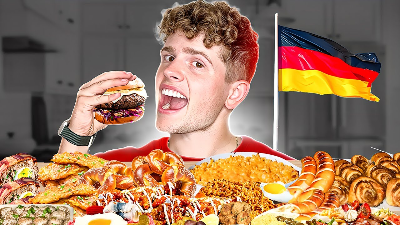 I Ate Authentic German Food For The First Time!!