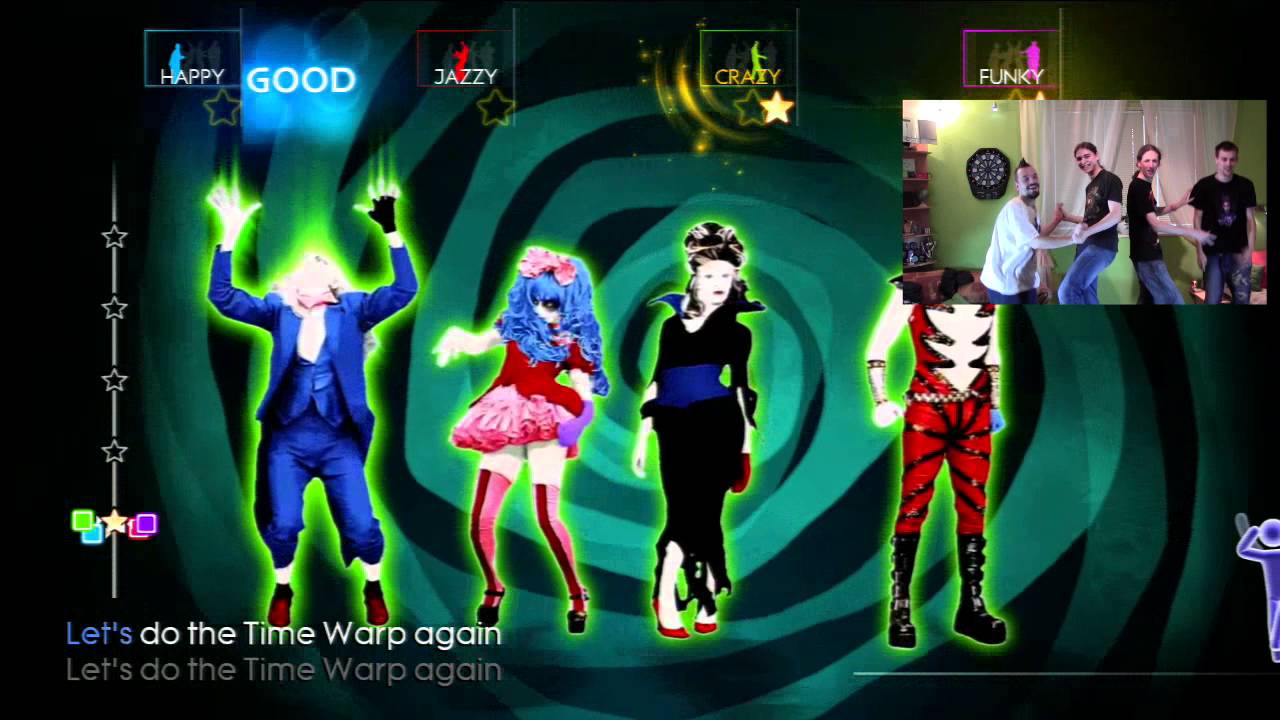 CrazyElders Dancuje - Just Dance 4 - Halloween Thrills - Time Warp
