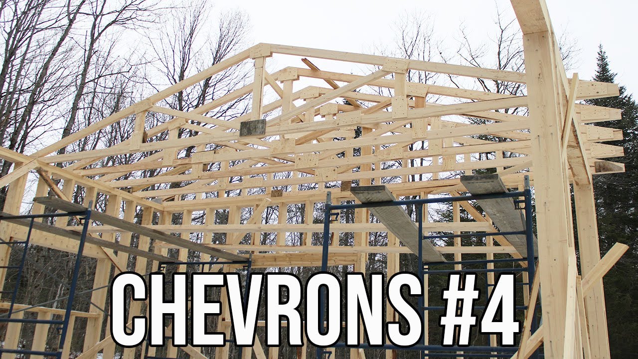 CONSTRUCTION D'UN ENTREPÔT À BOIS! Partie 4