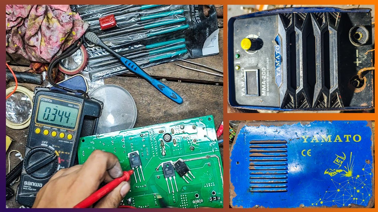 How to repair IGBT Welding machine | Inverter Welding machine | ON Output |