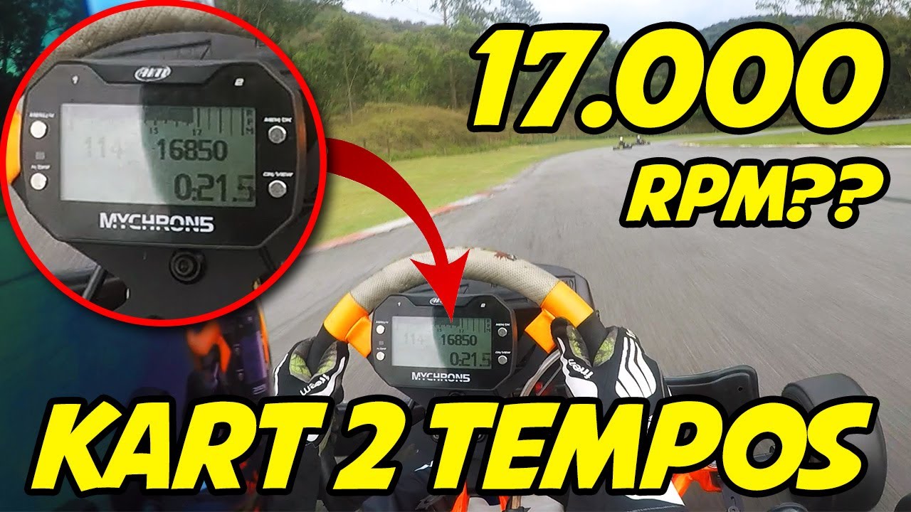 Ampliando os limites num kart 2 tempos!