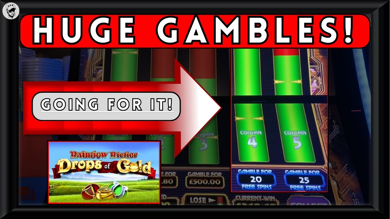 BIG GAMBLES On PREMIUM Slots! Black Knight Evolution, Drops Of Gold, Crown Gems & More!