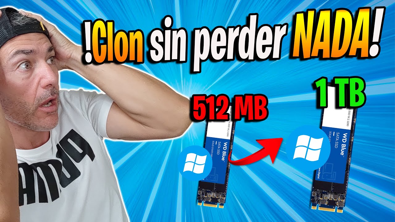 Como CLONAR un Disco DURO a otro COMPLETAMENTE sin perder NADA!! EaseUS Disck Copy