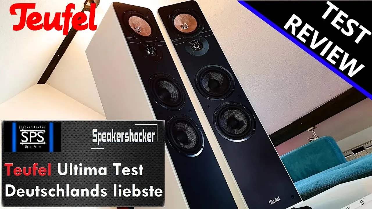 Teufel Ultima 40 Günstige Hi-Fi Lautsprecher im Test | Review | Soundcheck | Vergleich | Basstest