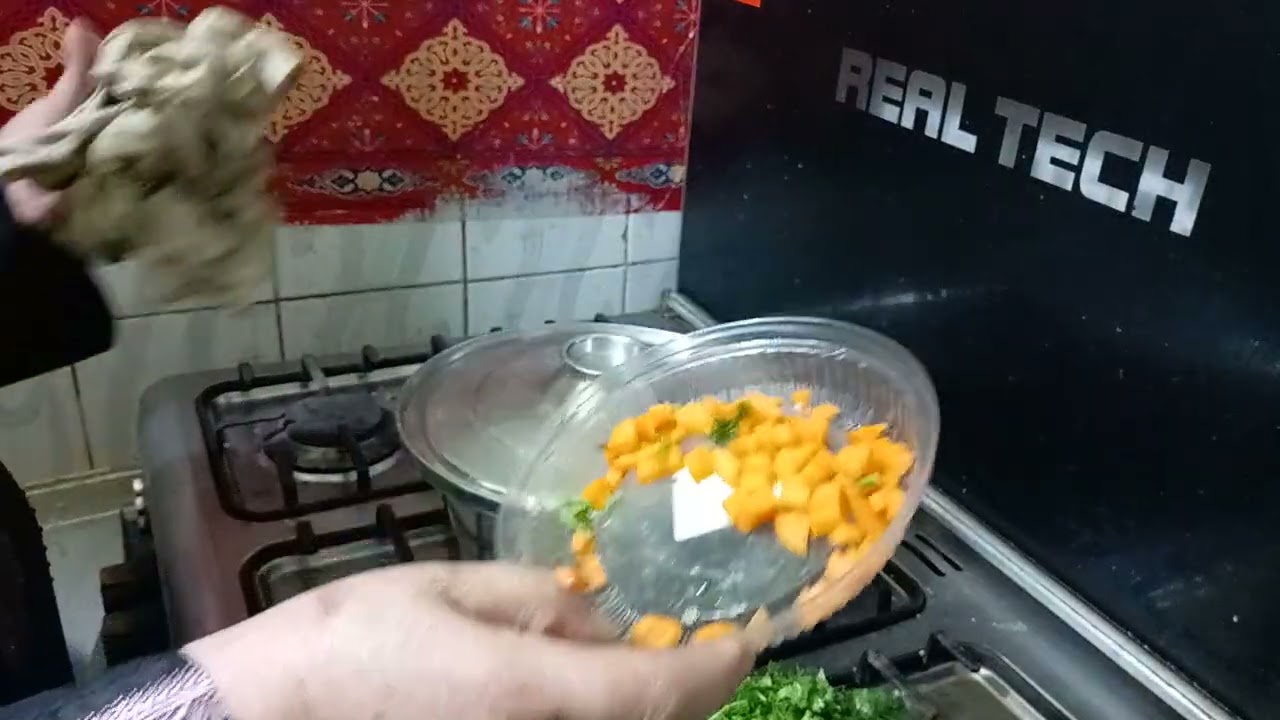 طريقة الكزبريه ب الفول الحراتي  يارب يعجبكم