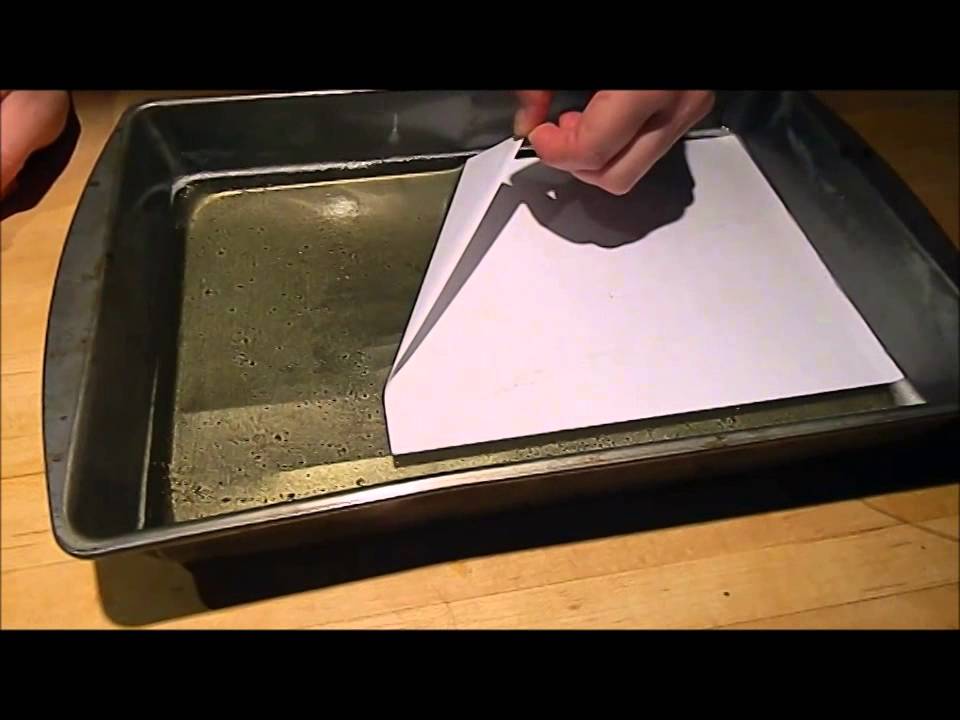 Hectograph printing - aka. 1940s copier