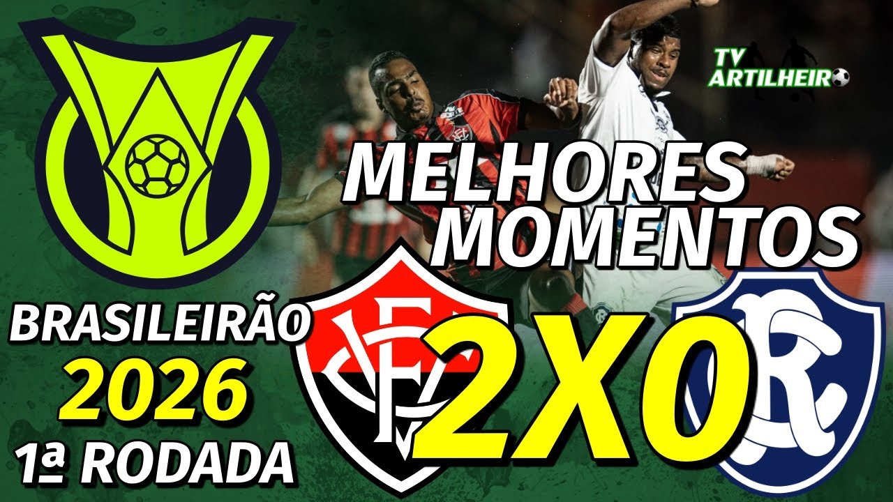 [Série A '26] 1ª Rodada | Vitória/BA 2 X 0 Remo/PA | Melhores Momentos | TV ARTILHEIRO