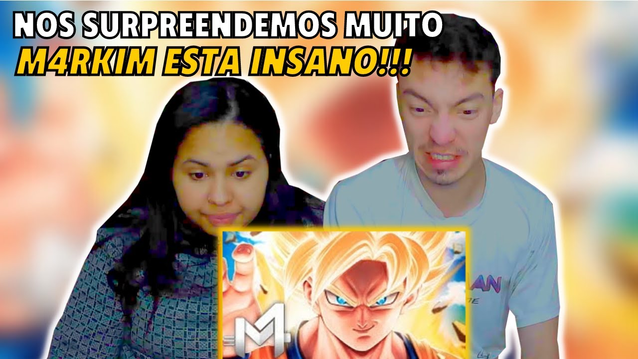 Goku (Dragon Ball Z) - Saiyajin | M4rkim [REACT EM CASAL]