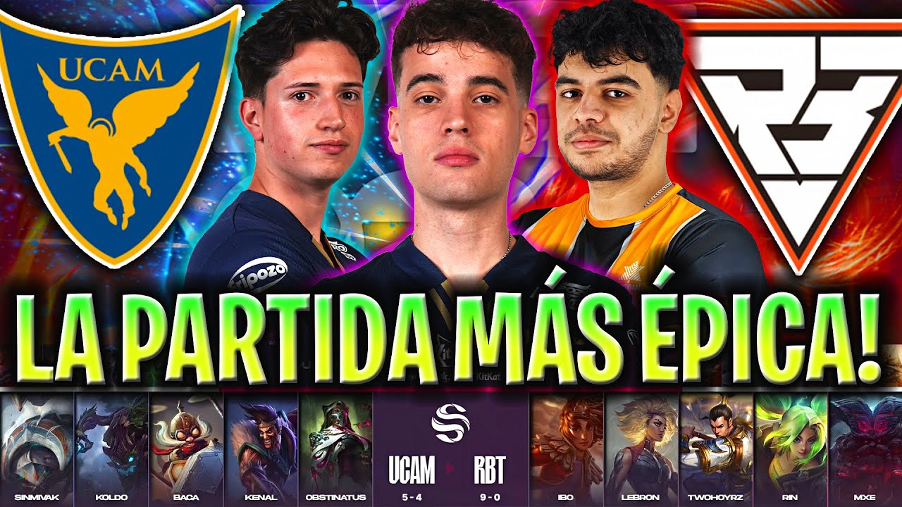 LA PARTIDA MÁS ÉPICA DE SUPERLIGA? *CONTRA EL LÍDER* | UCAM vs RBT RESUMEN SUPERLIGA VERANO 2024 LVP