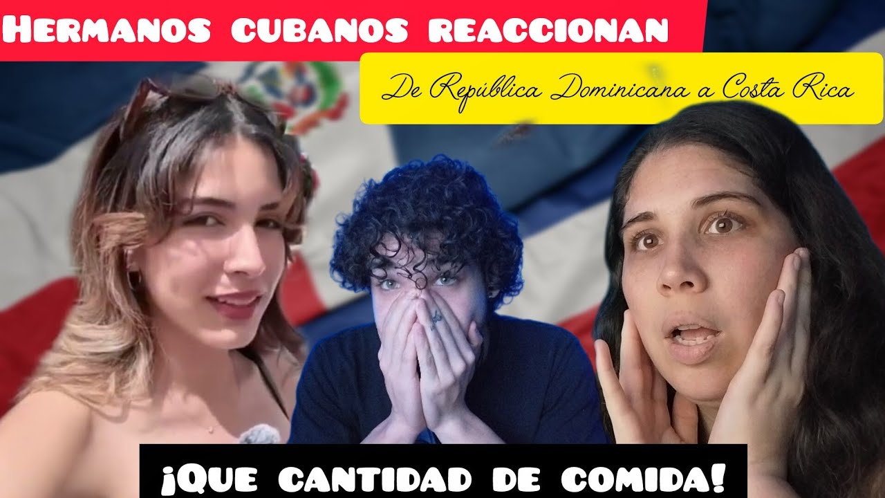 Nuestra primera vez reaccionando a COSTA RICA... Youtuber dominicana probando comidas deliciosas...