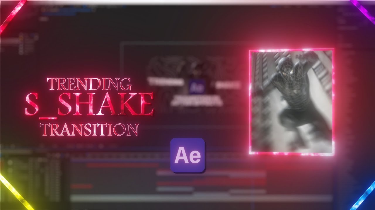 Trending  Radial Blur & S_Shake Transitions Tutorial In After Effects