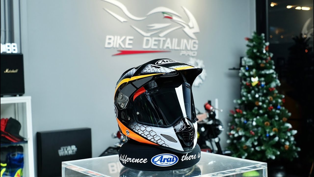 ส่งงาน‼️”Full Detailing” + เบิกอะไหล่ Arai Tourcross X3 #น้องอายุ12ปี  เป็นการฟื้นฟูที่เห็นได้ชัดมาก