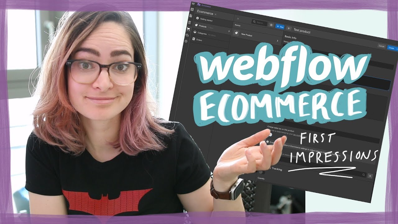 Webflow Ecommerce first impression review!
