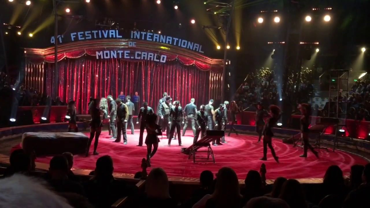 Teeterboard acrobats Sergey TRUSHIN|Clown d'or 41 festival cirque de Monte-Carlo