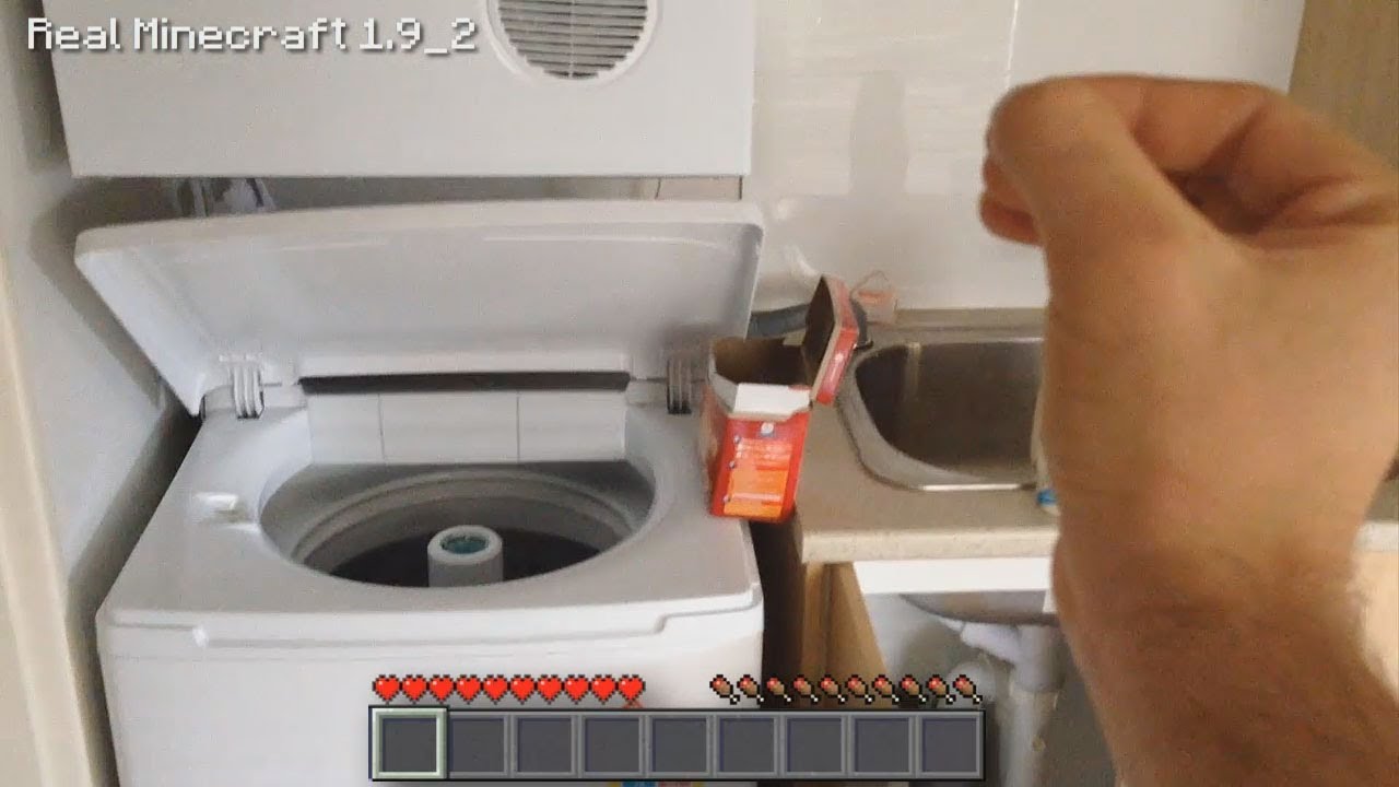 Real Life Minecraft Chores - WASHING CLOTHES!!