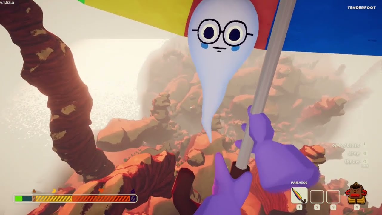 Beans and umbrellas [Peak]