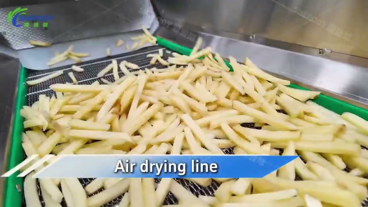 Semi-automatic potato chip production line