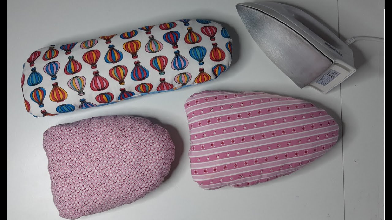 Diy - como fazer 3 almofadas de alfaiate para passar roupa - aula 251