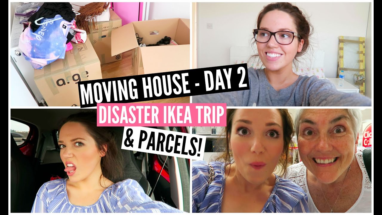 MOVING VLOGS : Disaster Ikea Trip & Parcels!