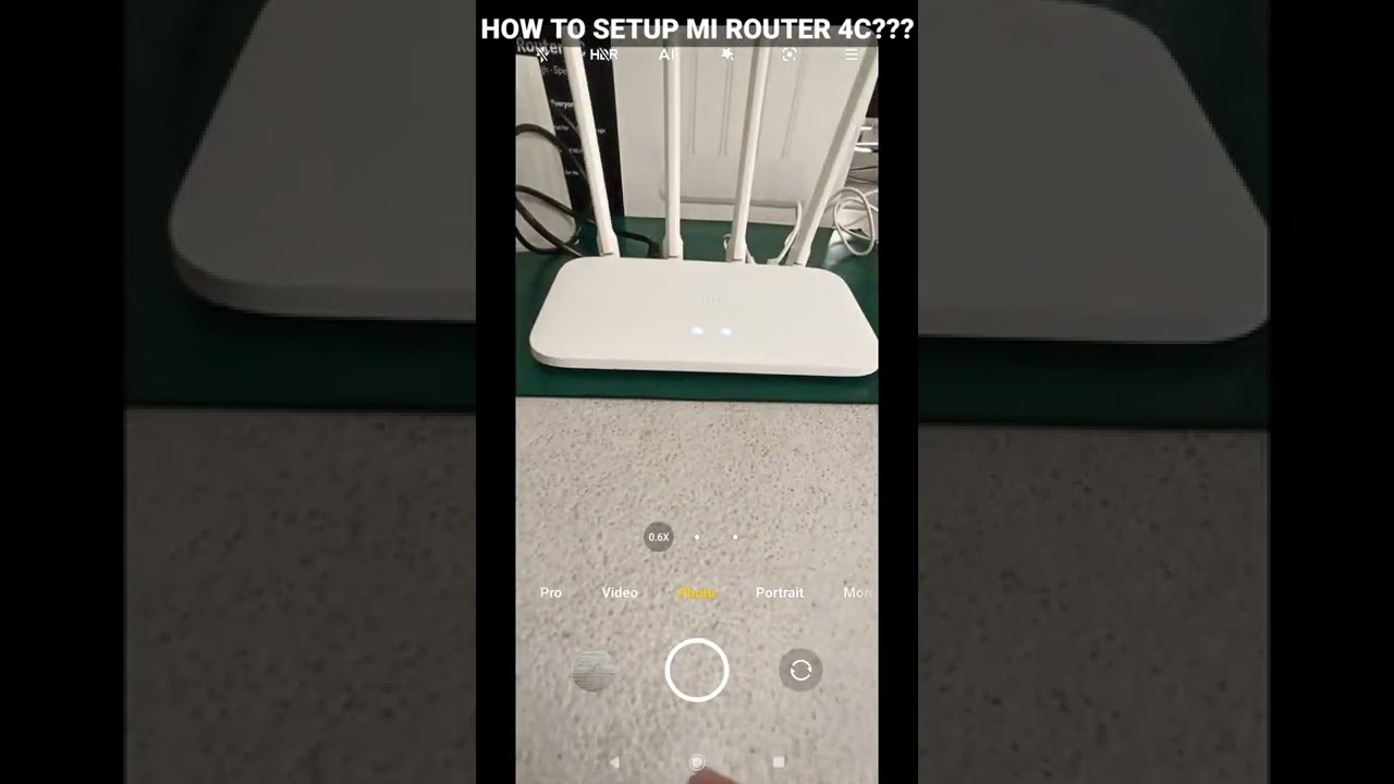 How to setup Mi Router 4C with Mi WiFi app