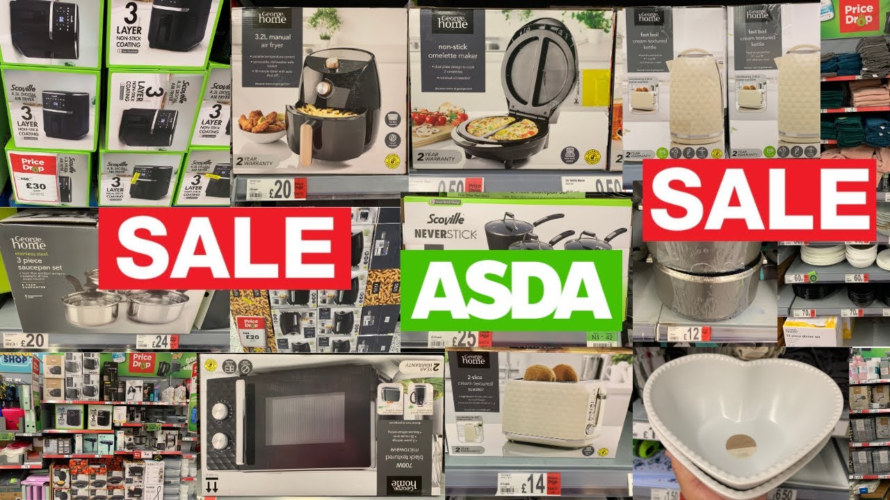 SALE IN ASDA HOME SECTION/REDUCED PRICES/HOME ESSENTIAL & MORE ON SALE