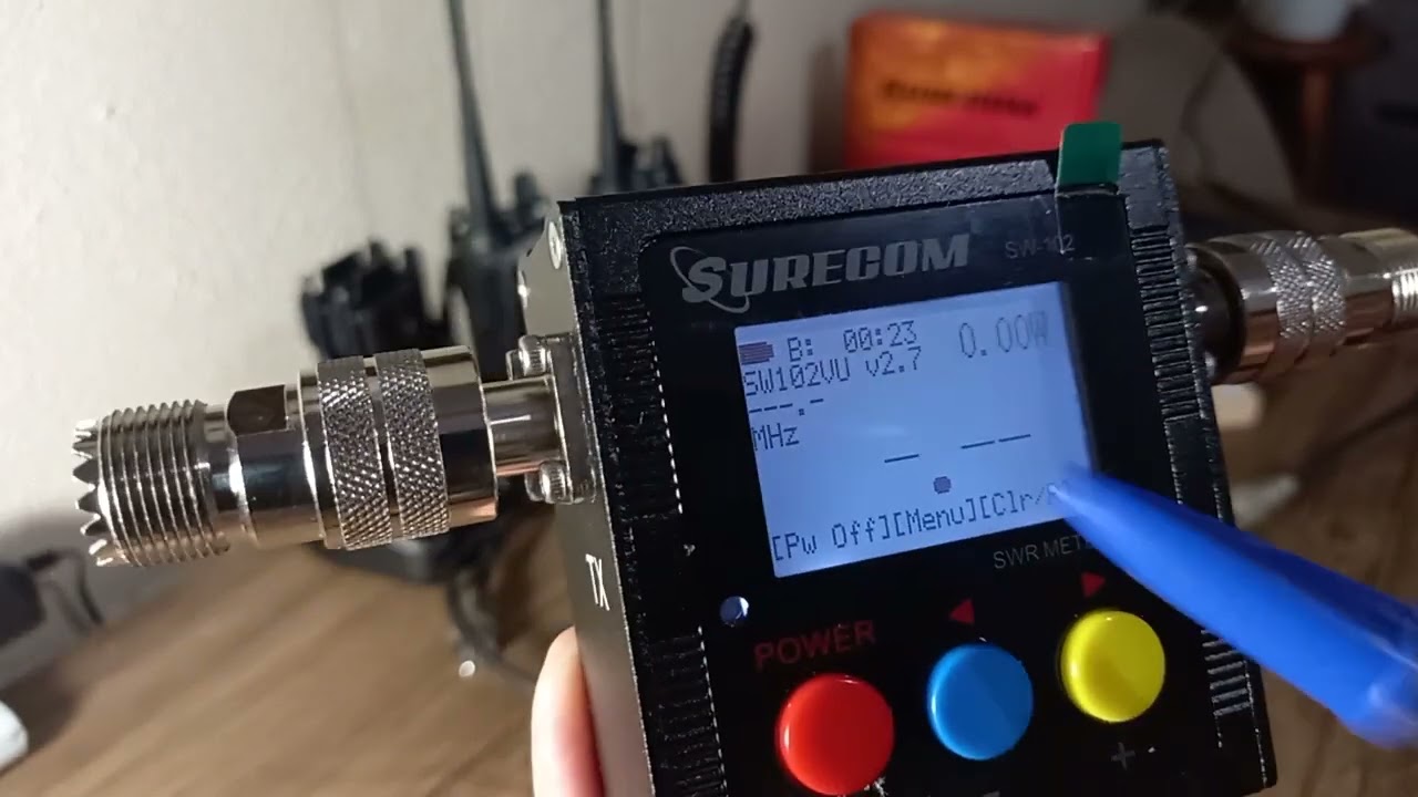 Unboxing medidor de estacionária Surecom Vhf Uhf