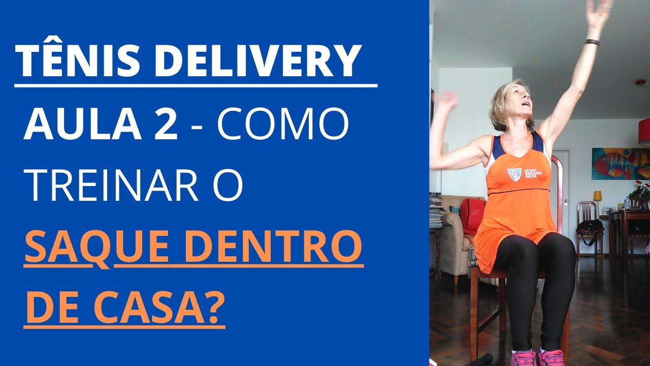 COMO TREINAR O SAQUE EM CASA - TÊNIS DELIVERY | SUZANA SILVA TÊNIS
