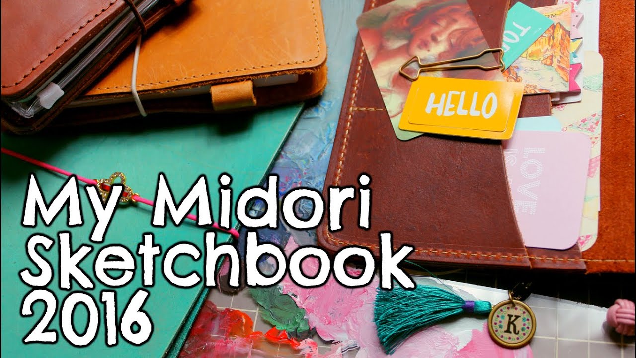 My Midori SKETCHBOOK Update (FoxyFix Notebook)