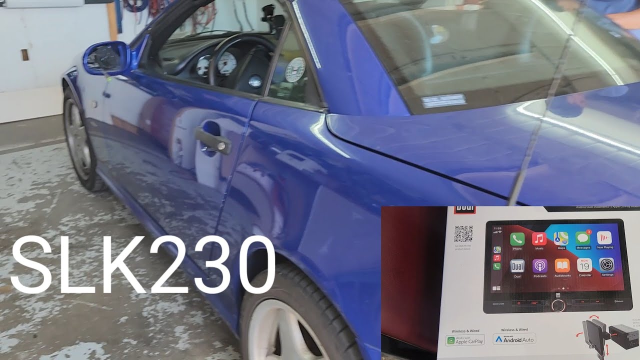 Mercedes BenZ SLK230 Radio Installation
