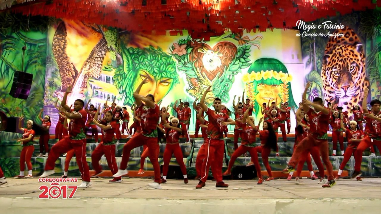 Coreografia BOI GARANTIDO 2017  - Toada: A ÍRIS DA CRIAÇÃO