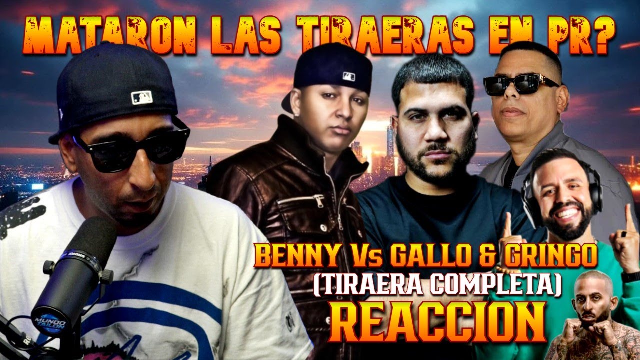 Benny Benni Vs Gallo y Gringo 🤦‍♂️ (TIRAERA COMPLETA) - REACCION