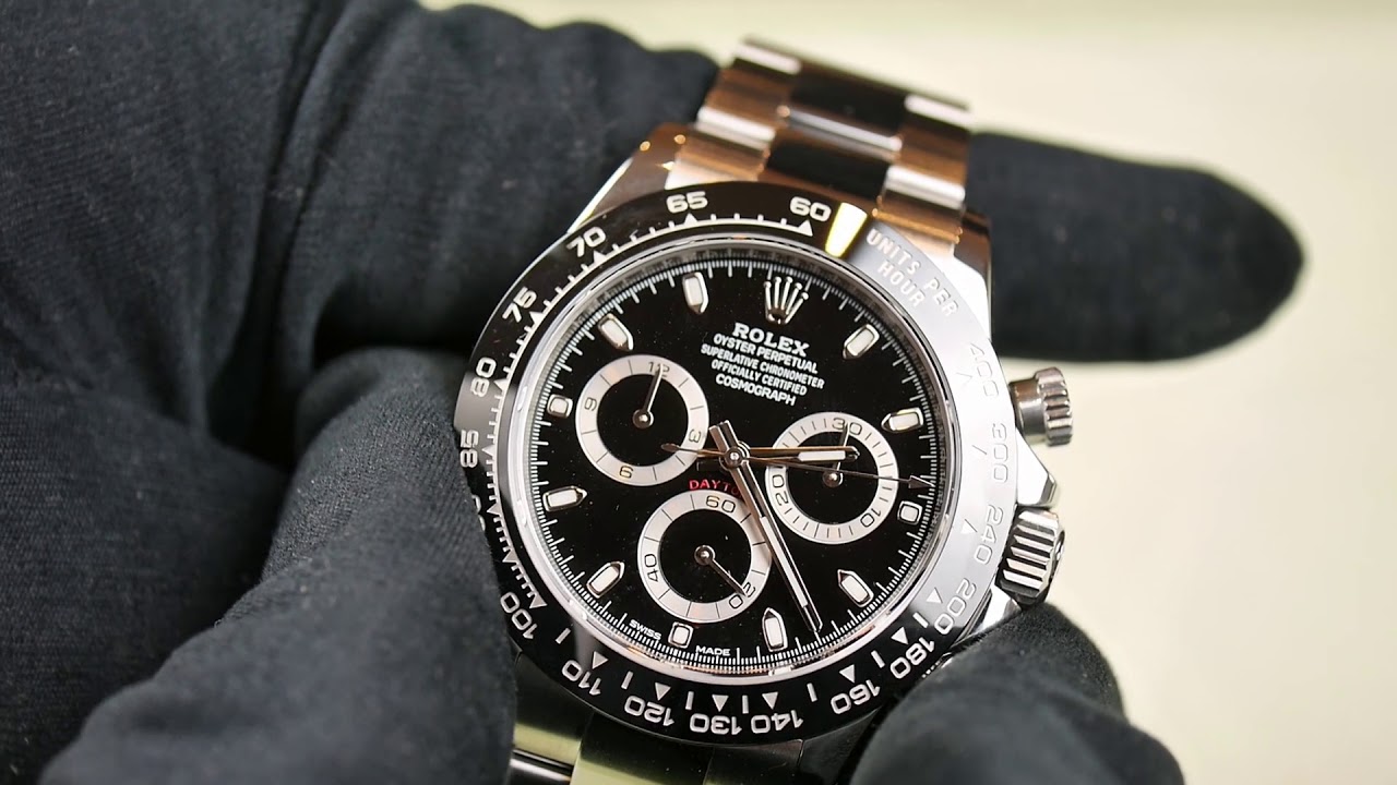 Titre: Rolex Daytona 116500LN Cadran Blanc et Noir Calibre 4130