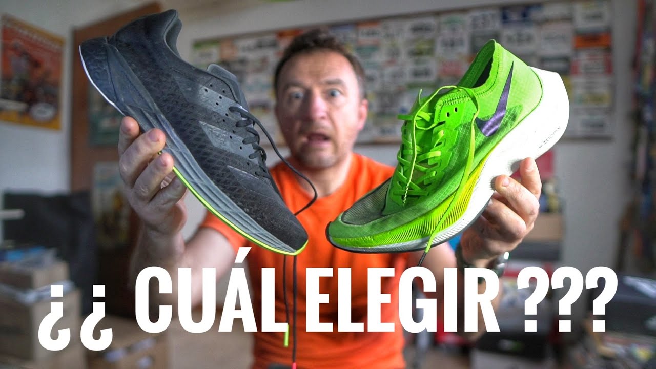 Adidas ADIZERO PRO vs NIKE VAPORFLY 💣 la batalla de la PLACA de CARBONO 😱