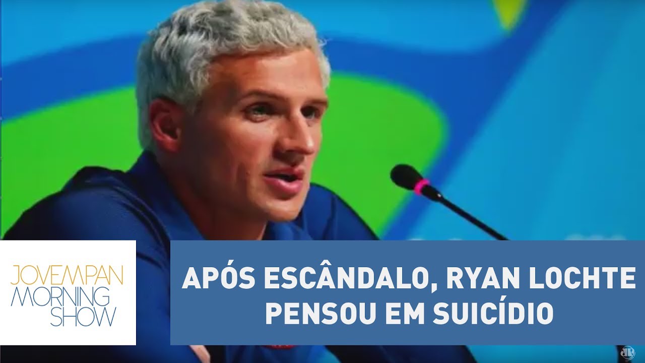 Ryan Lochte pensou em se suicidar ap&oacute;s esc&acirc;ndalo no Rio 2016 | Morning Show