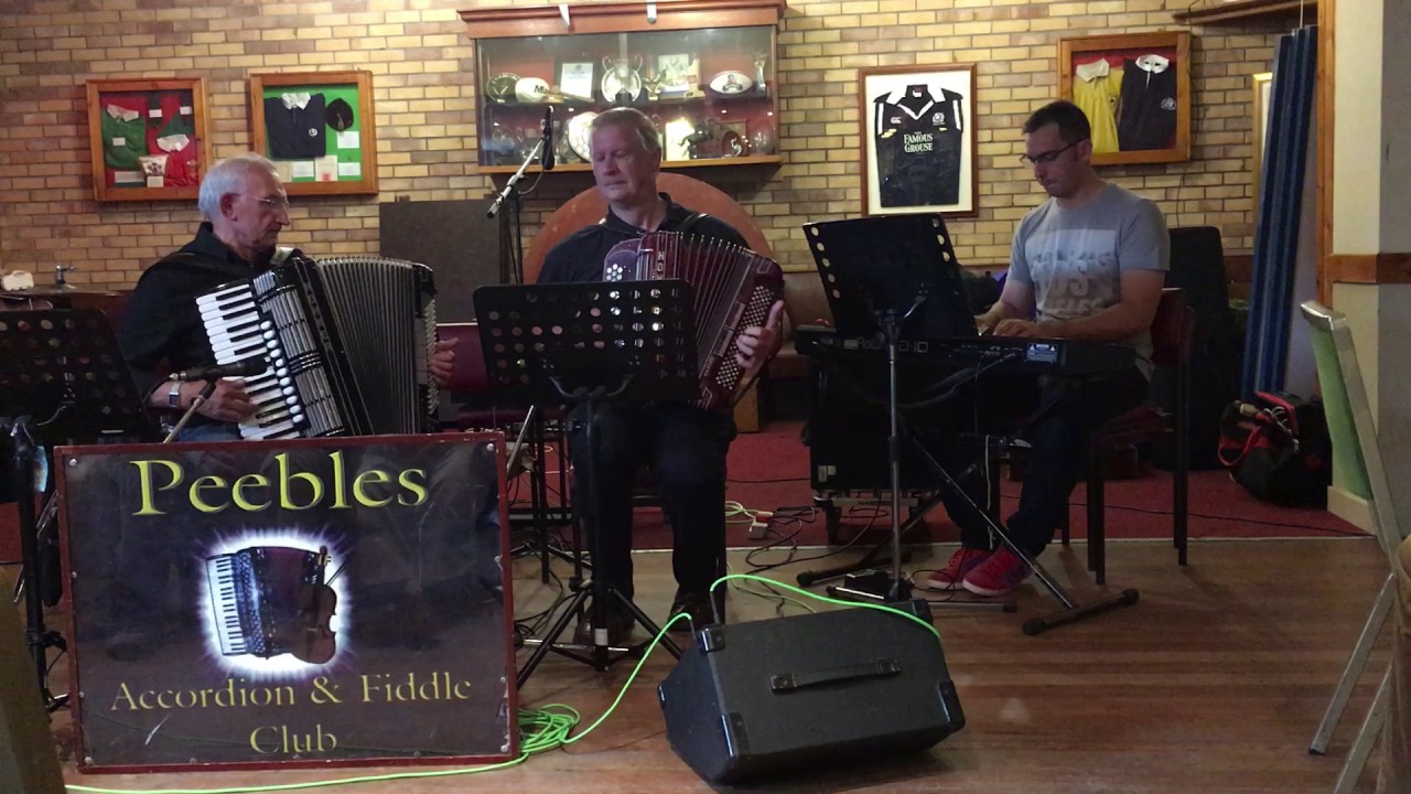 Dancing Dustman - Ian Cruikshanks, Frank Morrison & Ewan Galloway @ Peebles Accordion & Fiddle Club