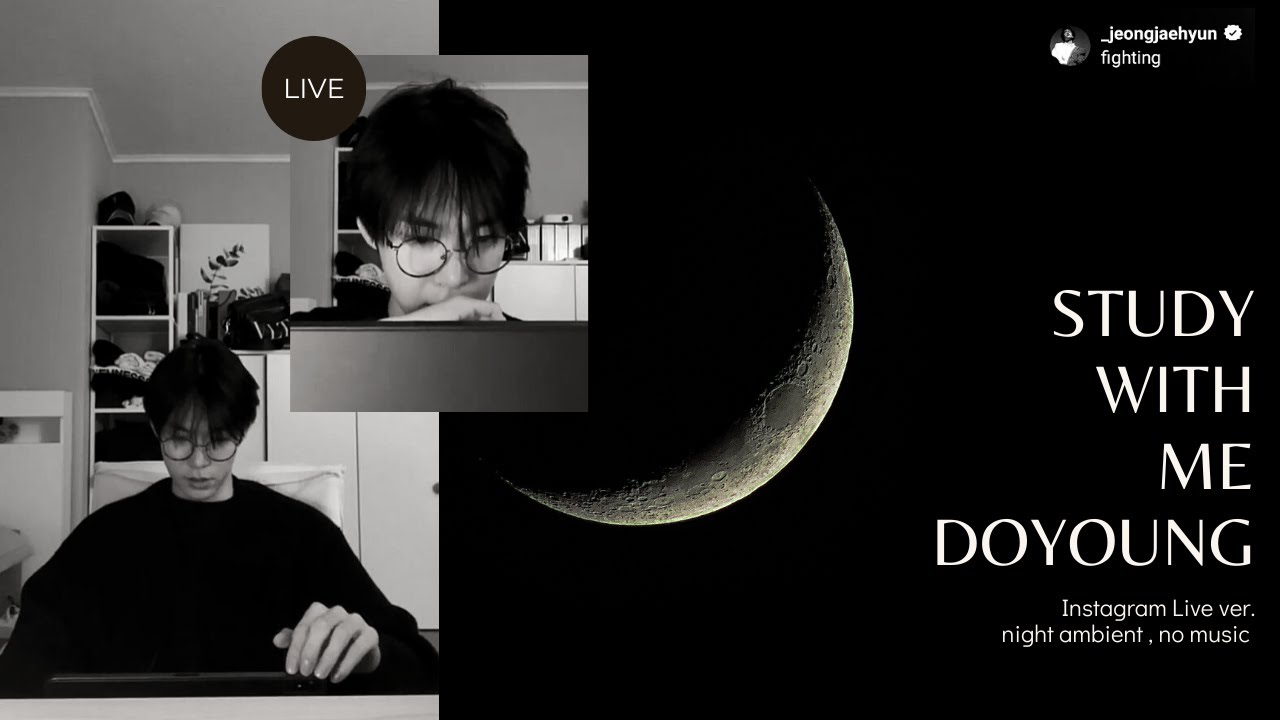 Study with NCT Doyoung 🔴 LIVE ver.(no music)