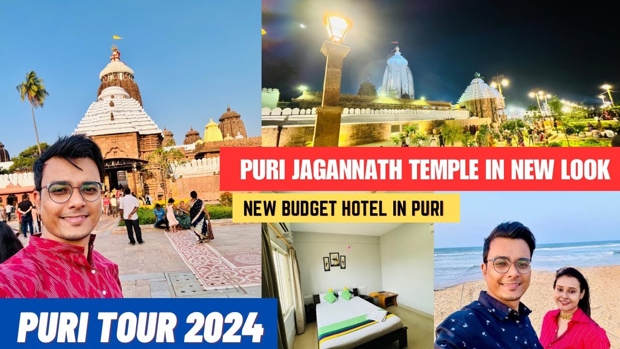 Puri tour 2024 | Visit to Puri Jagannath Temple | Budget hotel near Puri sea beach | Writam Roy