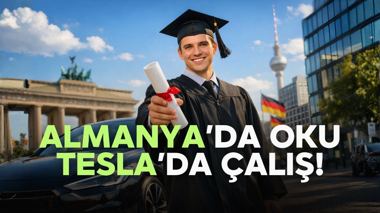 Almanya GISMA Üniversitesinde Eğitim Al,  Tesla'da Çalış!