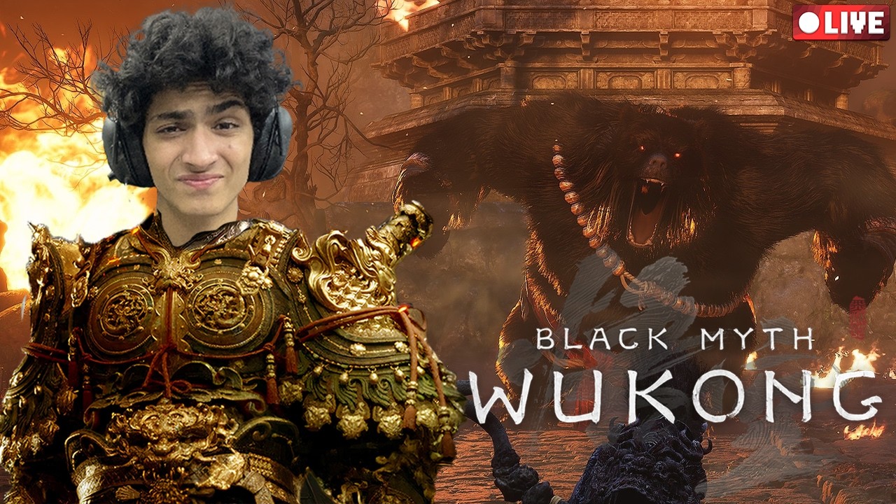 🔴LIVE: Black Myth Wukong 🔥 Hard Boss Battles | Crazy Boss Fights & Gameplay 🔥 Rage Moments